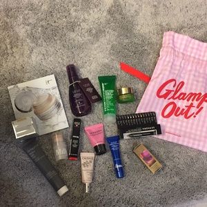Cosmetic samples: Sephora, Caudlie, it, etc